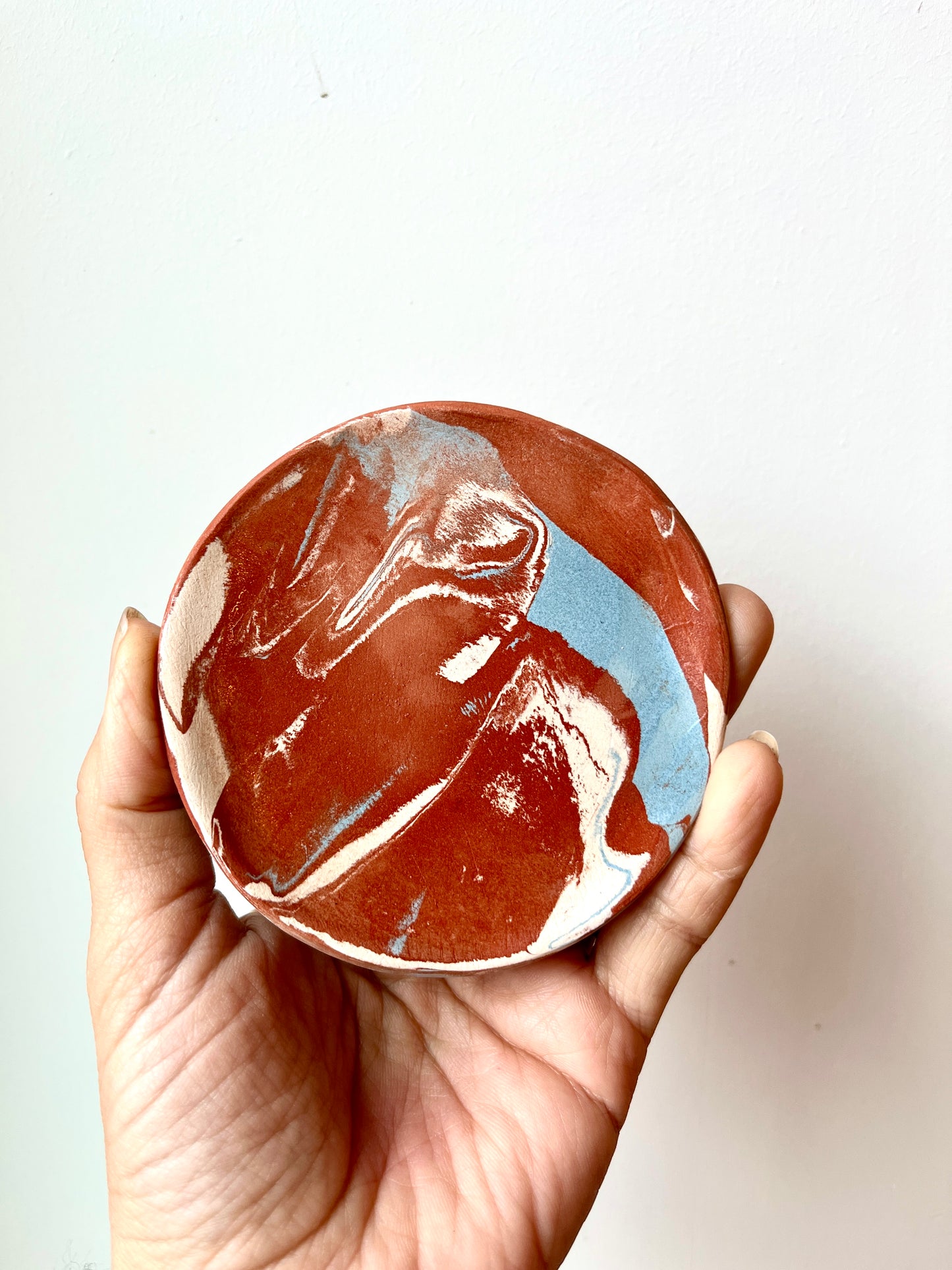 Coupelles (bleues) pour bijoux ou des condiments