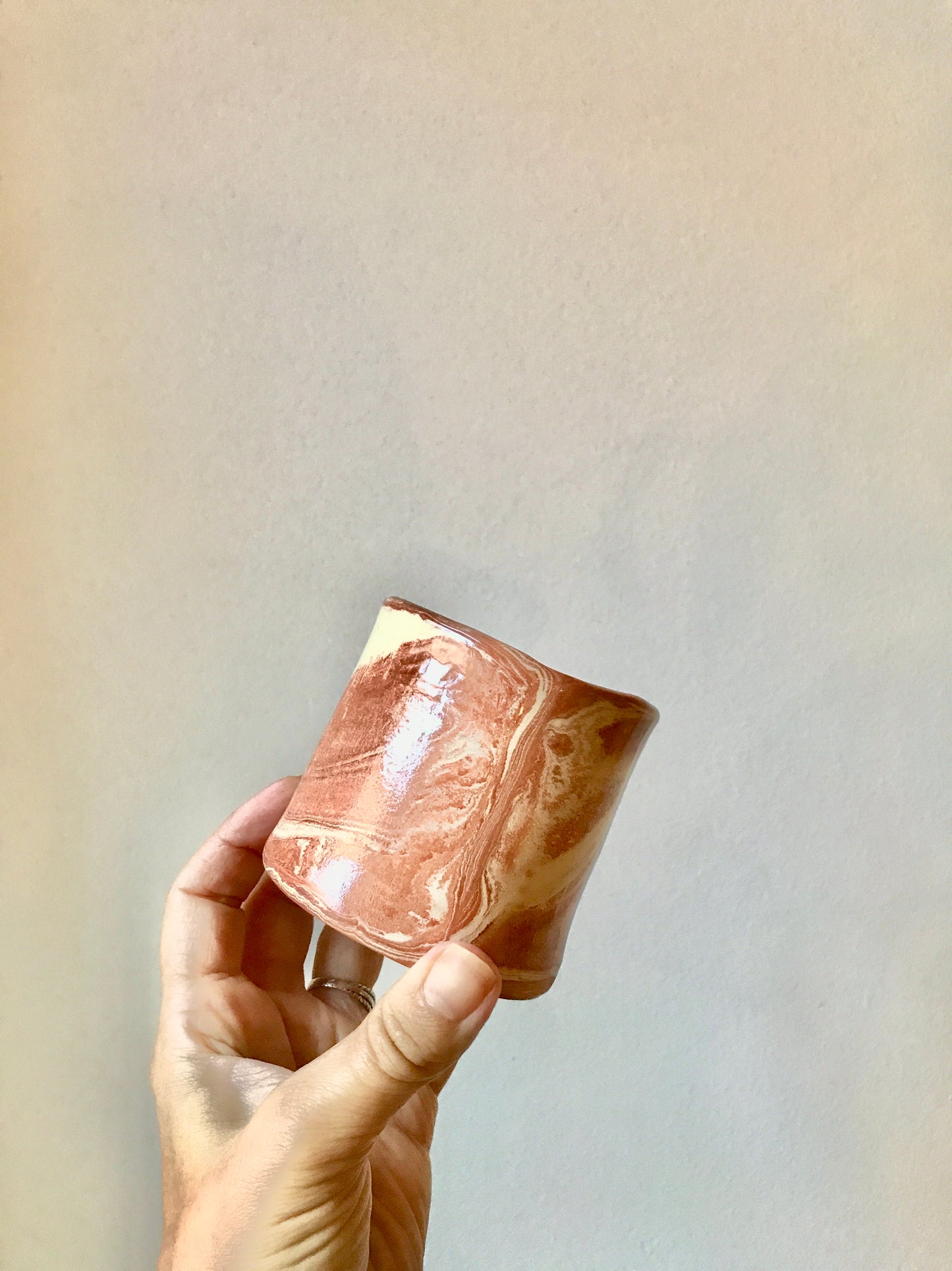 Bougie dans une tasse à café ou thé - N°7