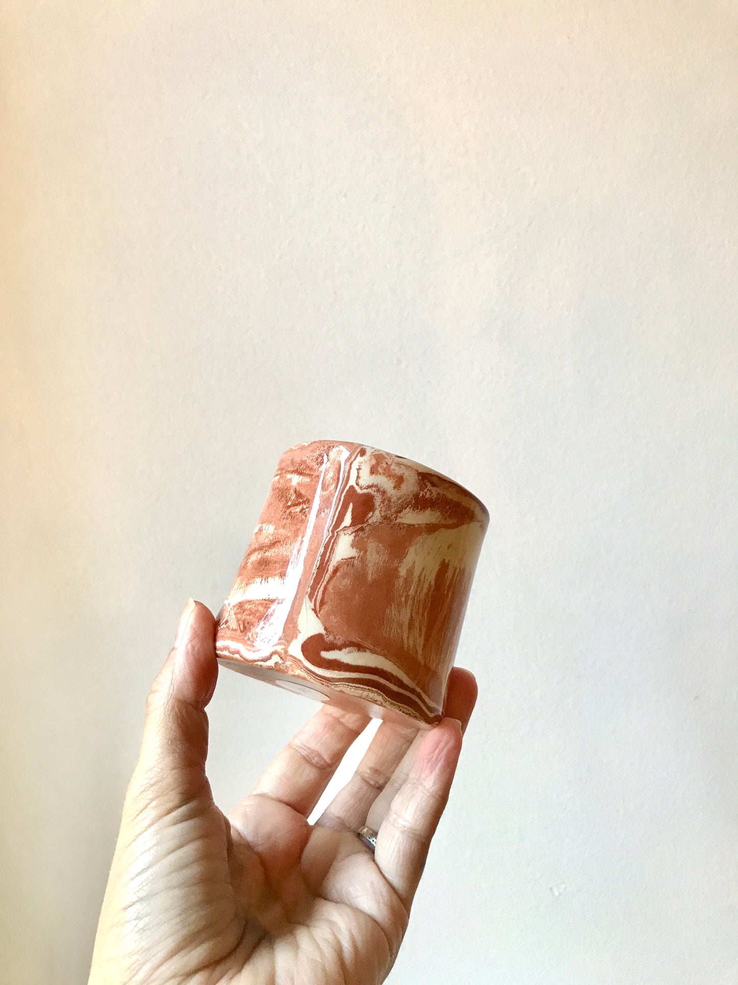 Bougie dans une tasse à café ou thé - N°11