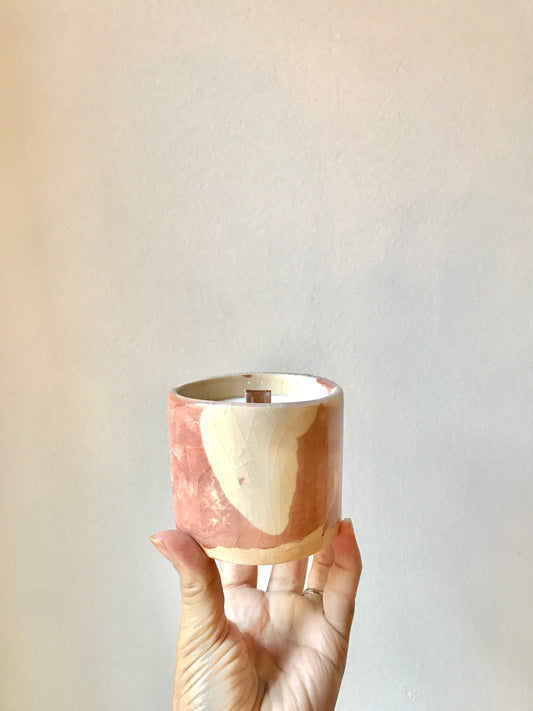 Bougie dans une tasse à café ou thé - N°12