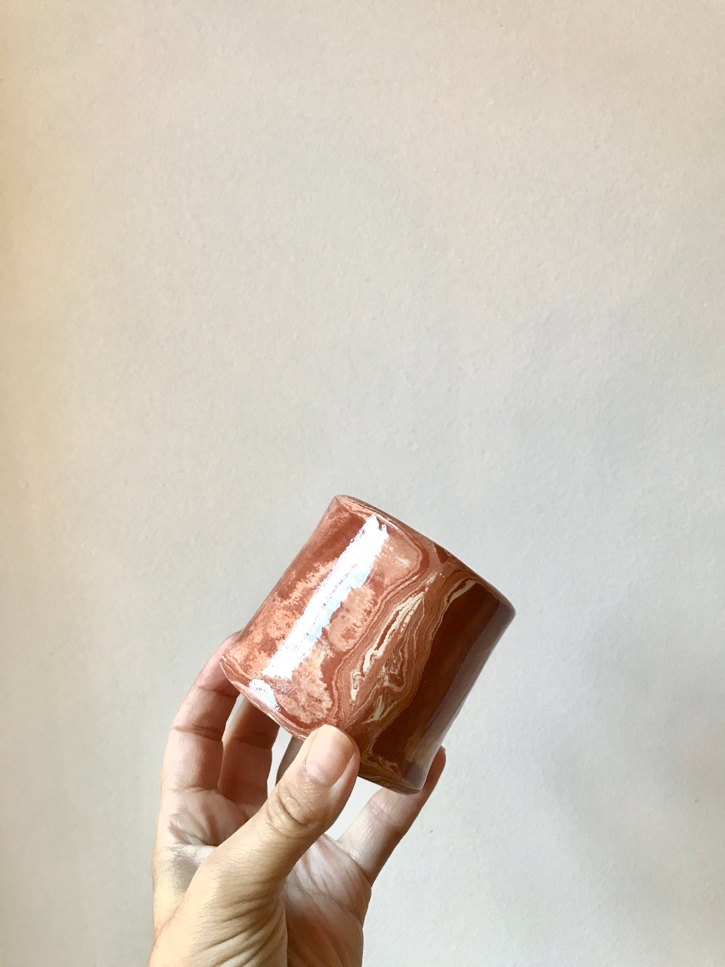Bougie dans une tasse à café ou thé - N°14