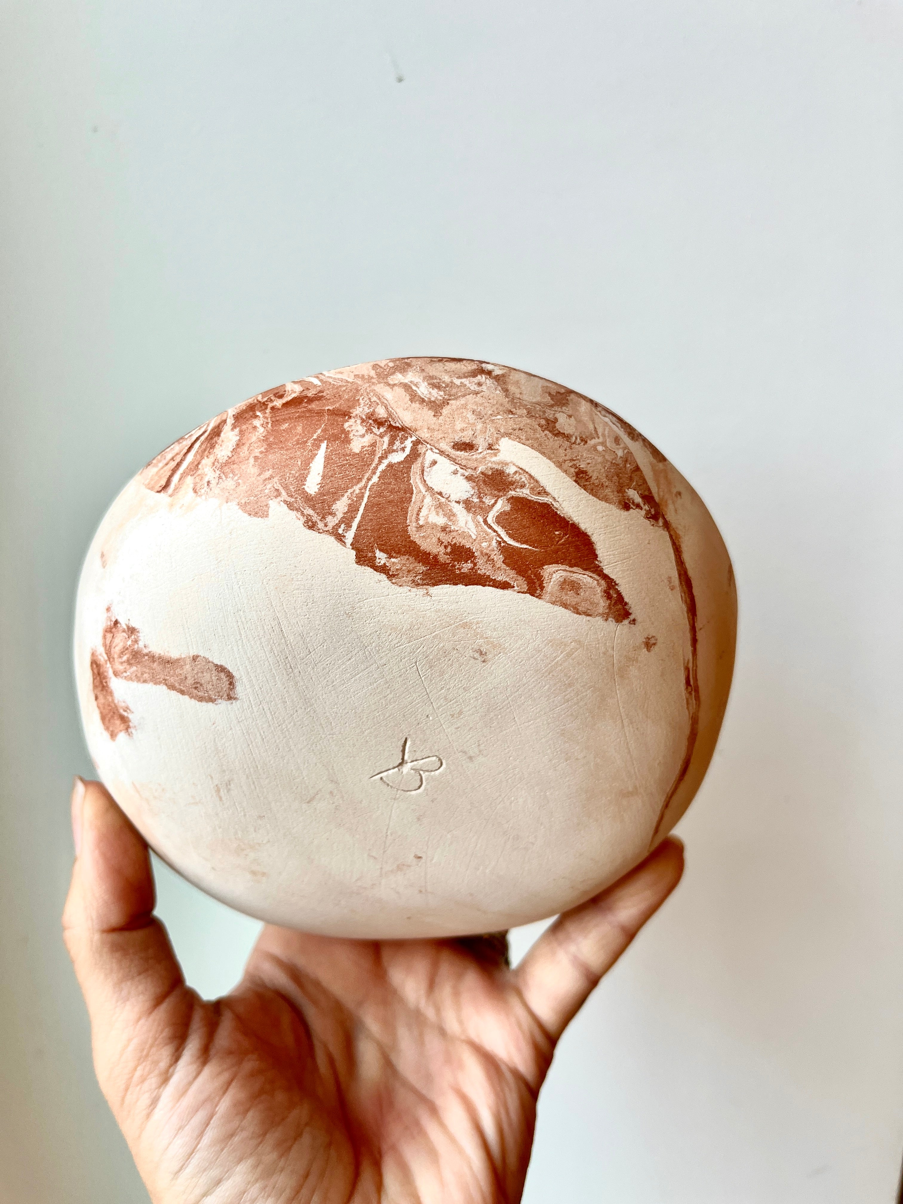 Bols en terres mêlées