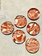 Assiette en terre mêlée (lot de 2)