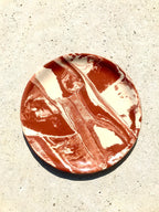 Assiette en terre mêlée (lot de 2)