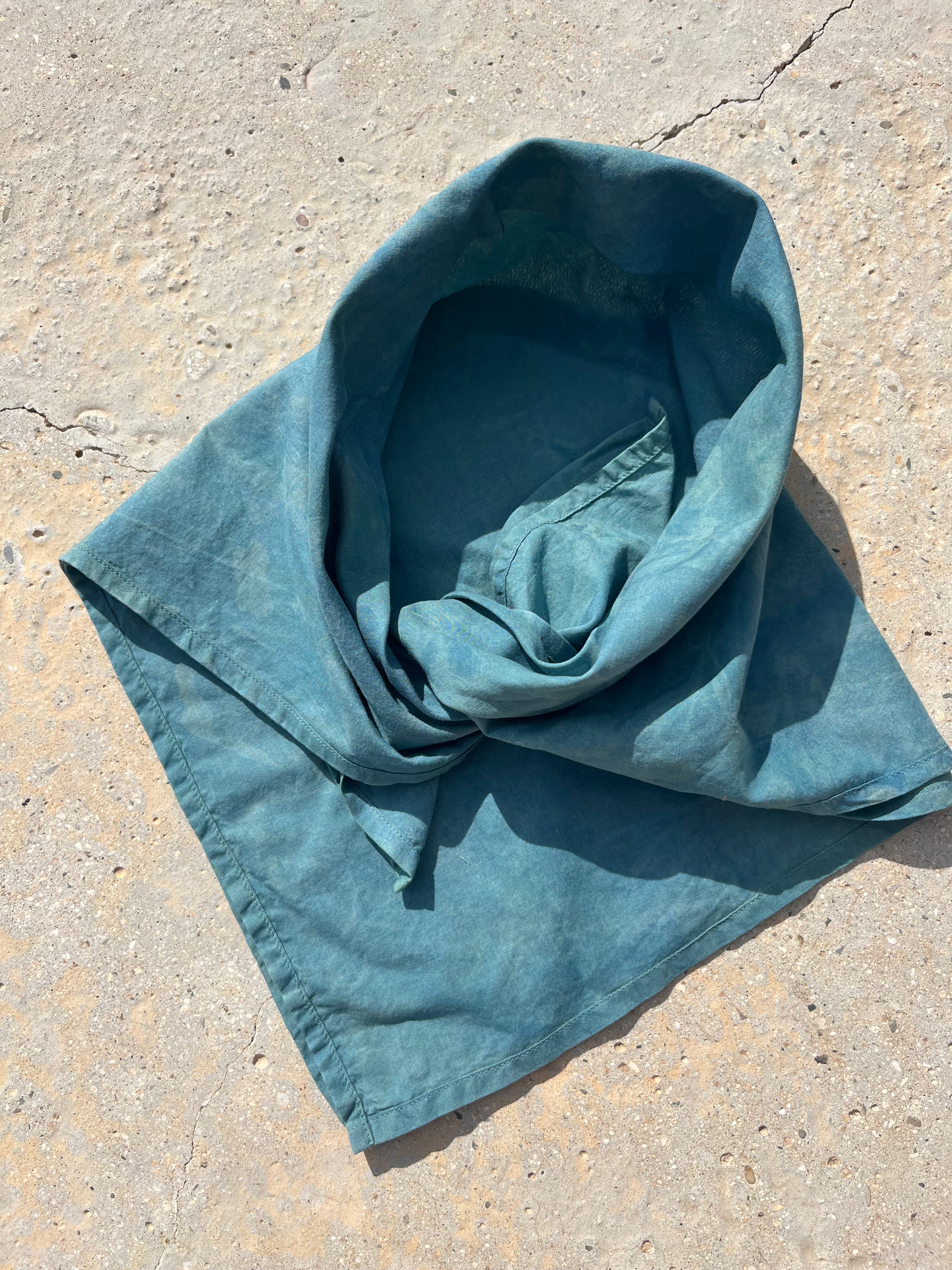Bandana en coton bio - Blue