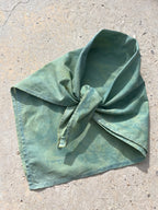Bandana en coton bio - Soft green