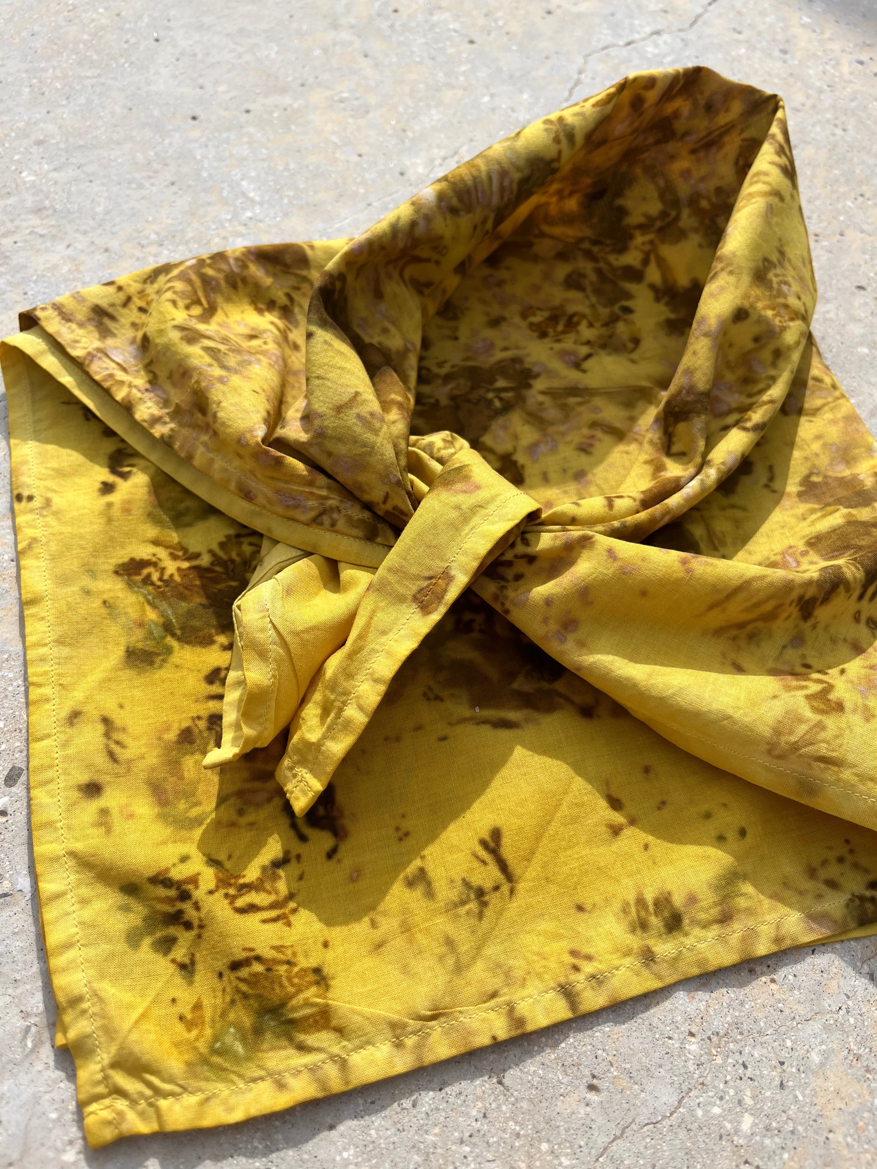 Bandana en coton bio - Honey