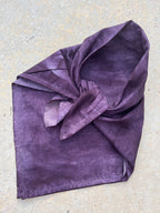 Bandana en coton bio - Blueberry