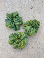 Chouchou en mousseline de soie bio - Prairie