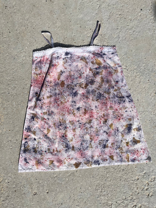 Nuisette ancienne teinte avec des plantes 🌸 Tiny constellation (taille enfant)