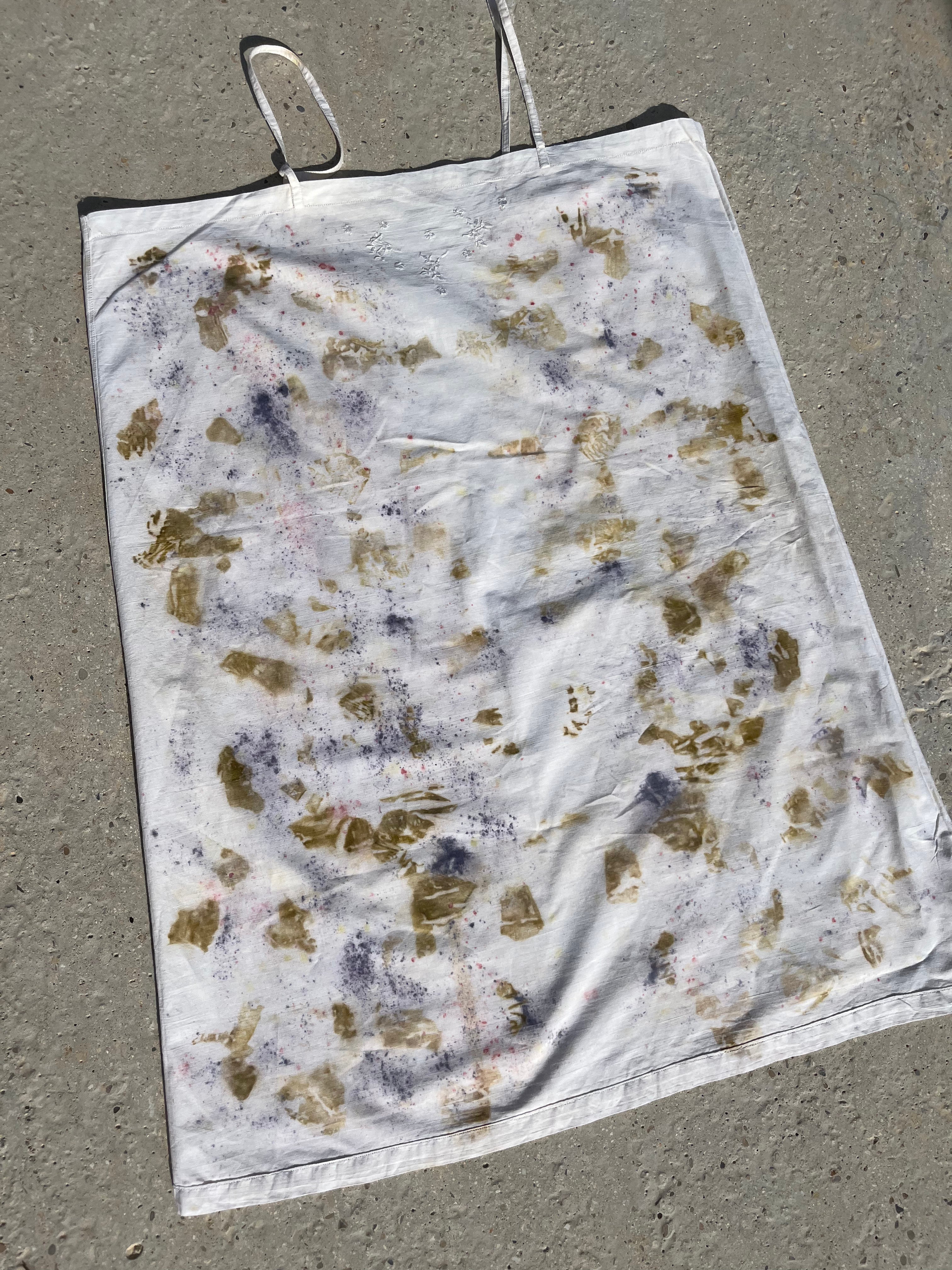 Nuisette ancienne teinte avec des plantes 🌸 Prairie