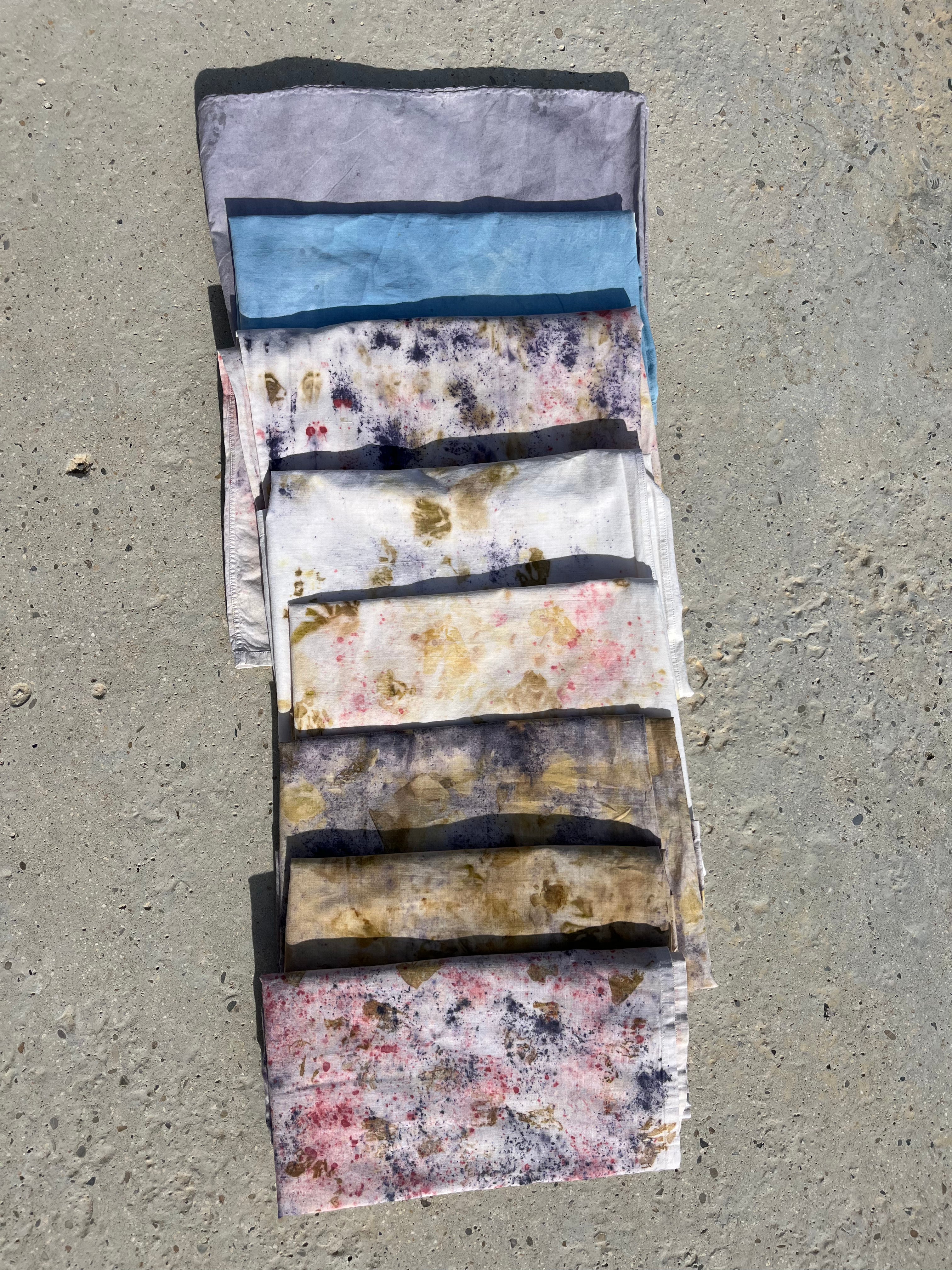 Nuisette ancienne teinte avec des plantes 🌸 Indigo