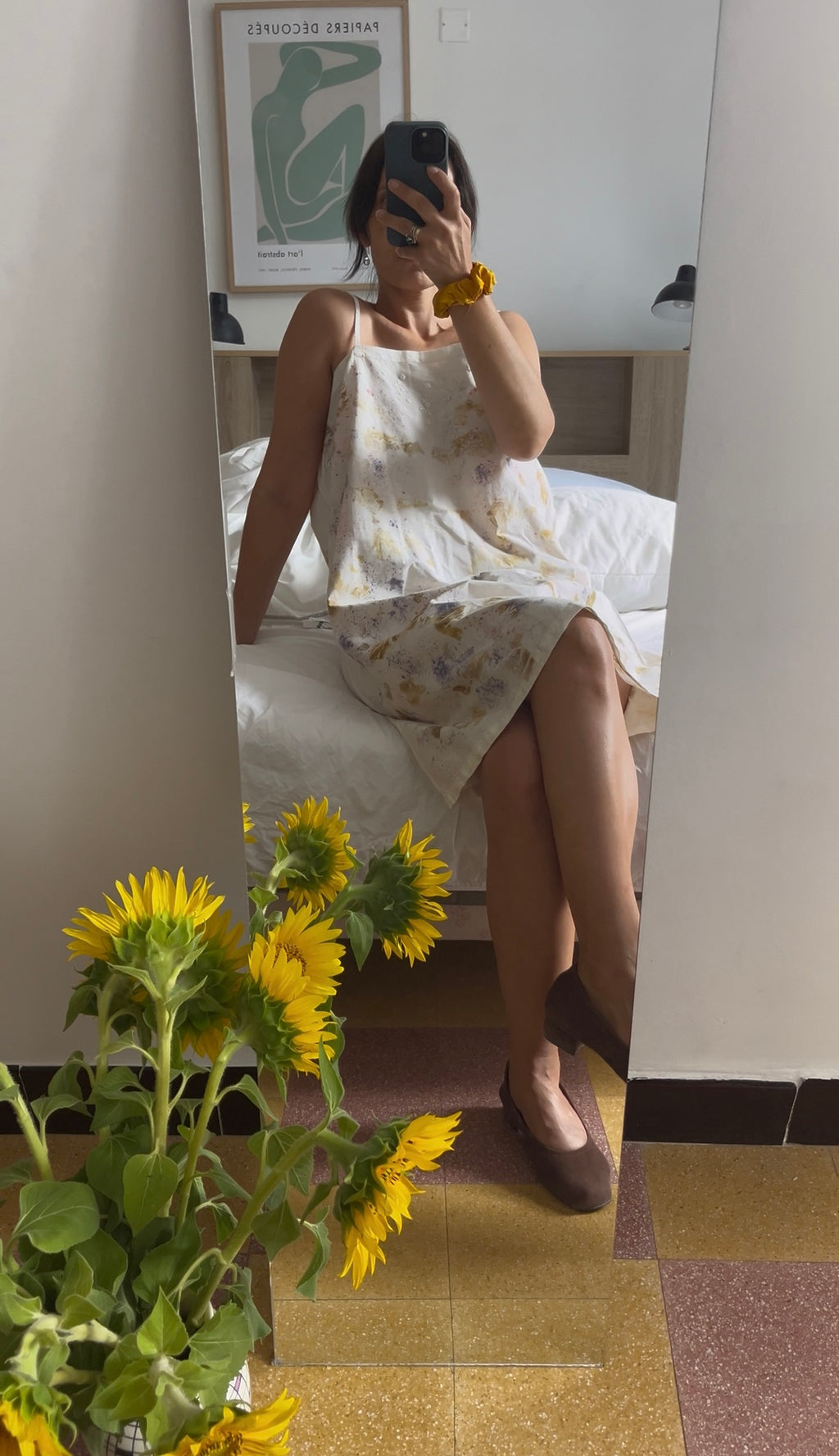 Nuisette ancienne teinte avec des plantes 🌸 Prairie