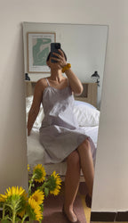 Nuisette ancienne teinte avec des plantes 🌸 Violette