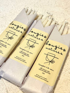 Bougies à la cire d'olive (lot de 4)