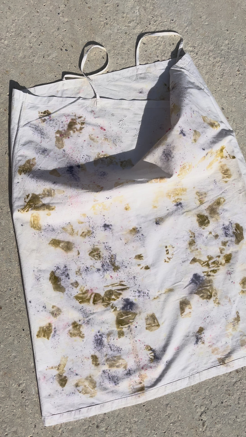 Nuisette ancienne teinte avec des plantes 🌸 Prairie