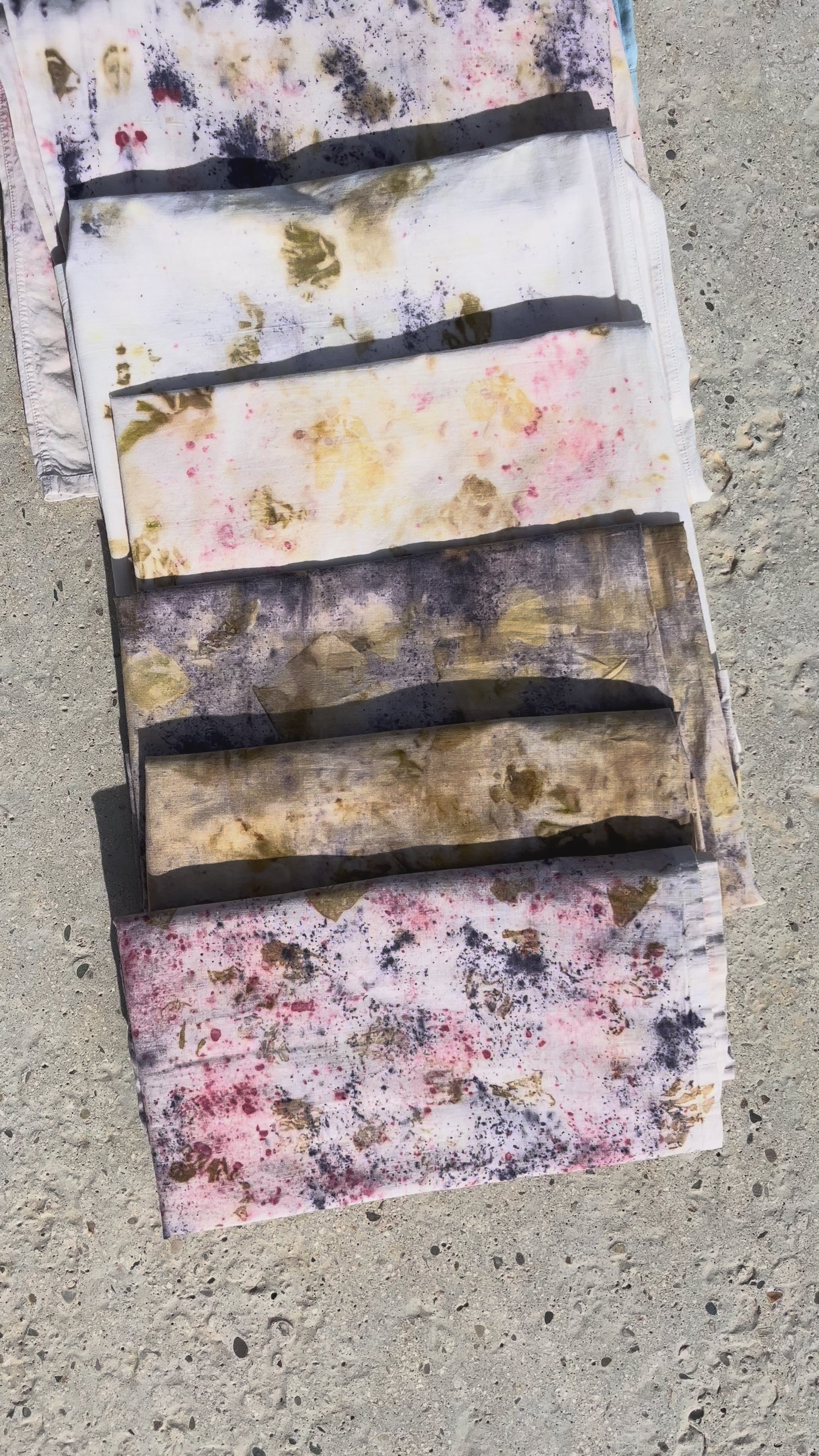 Nuisette ancienne teinte avec des plantes 🌸 Indigo