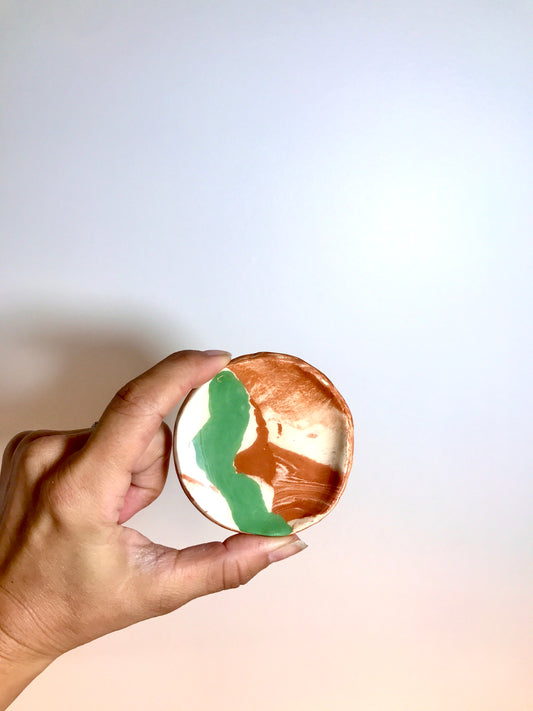 Porte Bijoux vert